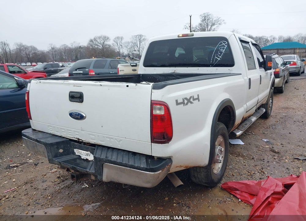 2010 FORD F-250 VIN: 1FTSW2B56AEA37604