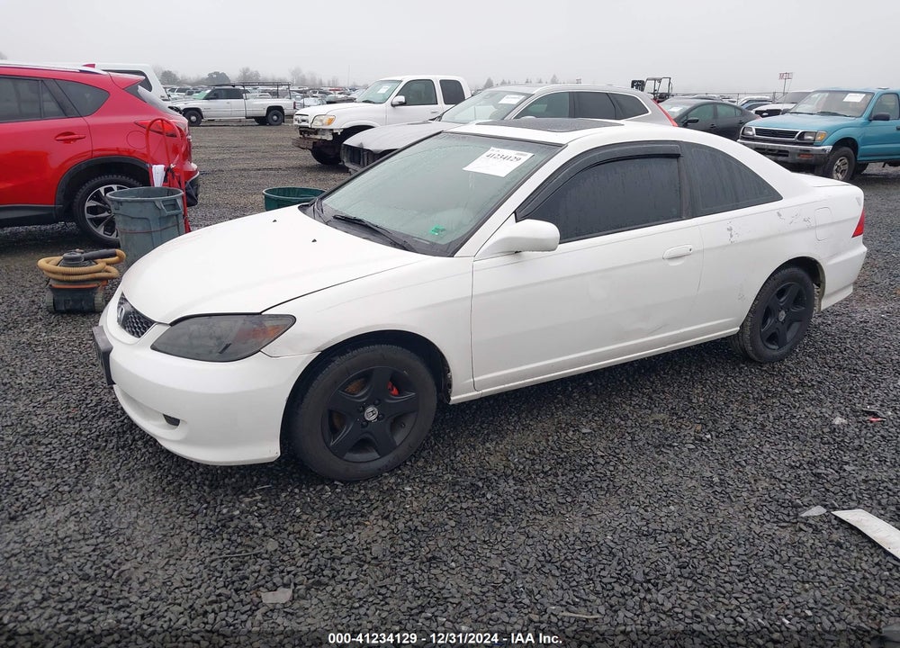 2004 HONDA CIVIC EX VIN: 1HGEM22984L020469
