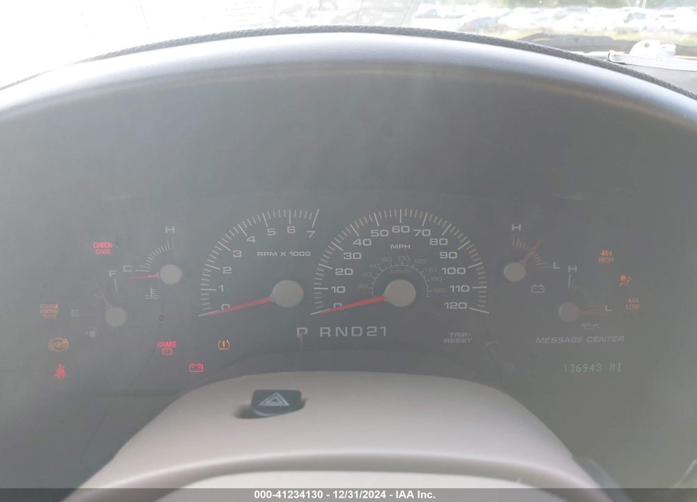 2004 FORD EXPEDITION EDDIE BAUER VIN: 1FMFU18L94LA96018