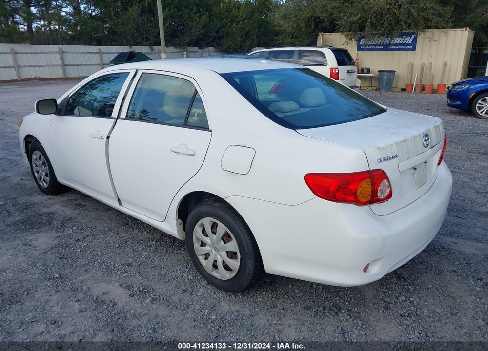 2009 TOYOTA COROLLA LE VIN: 2T1BU40E29C160304