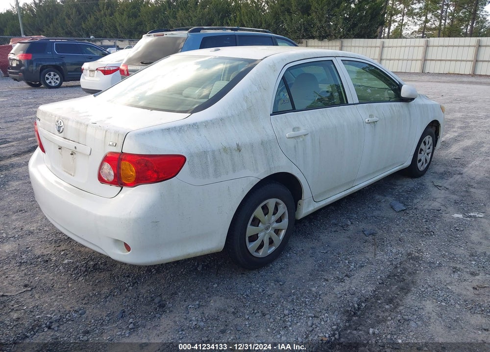2009 TOYOTA COROLLA LE VIN: 2T1BU40E29C160304