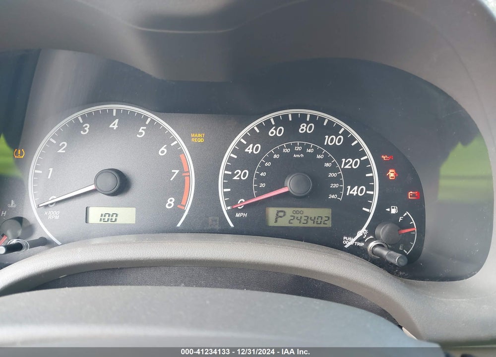 2009 TOYOTA COROLLA LE VIN: 2T1BU40E29C160304