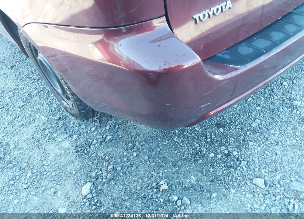 2008 TOYOTA SIENNA LE VIN: 5TDZK23C48S124395