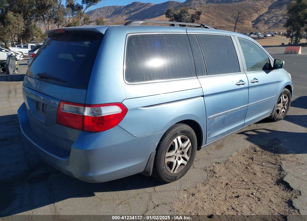 2006 HONDA ODYSSEY EX-L VIN: 5FNRL38676B110160
