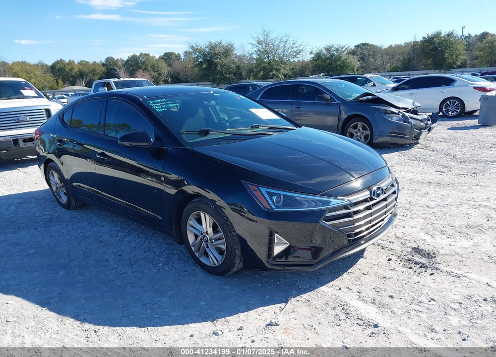 2019 HYUNDAI ELANTRA SEL/VALUE/LIMITED VIN: 5NPD84LF7KH465513