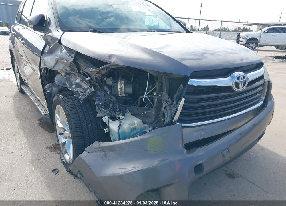 2014 TOYOTA HIGHLANDER LIMITED V6 VIN: 5TDYKRFH0ES028738