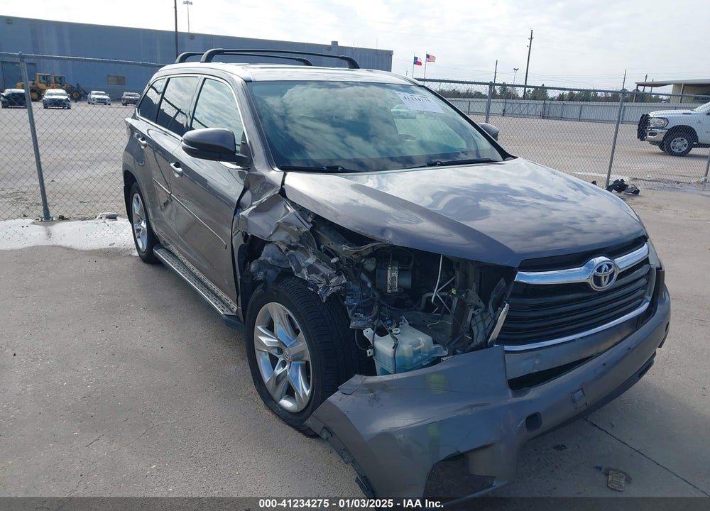 2014 TOYOTA HIGHLANDER LIMITED V6 VIN: 5TDYKRFH0ES028738