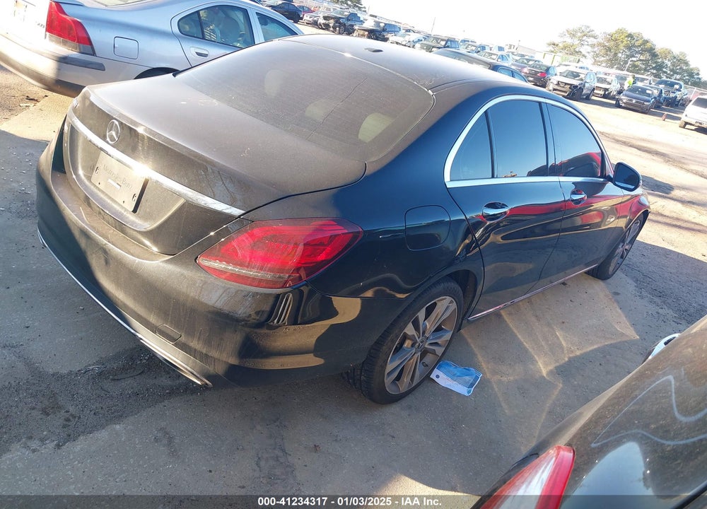 2019 MERCEDES-BENZ C 300 VIN: 55SWF8DB9KU294858