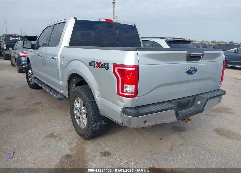 2017 FORD F-150 XLT VIN: 1FTEW1EG2HKC31711
