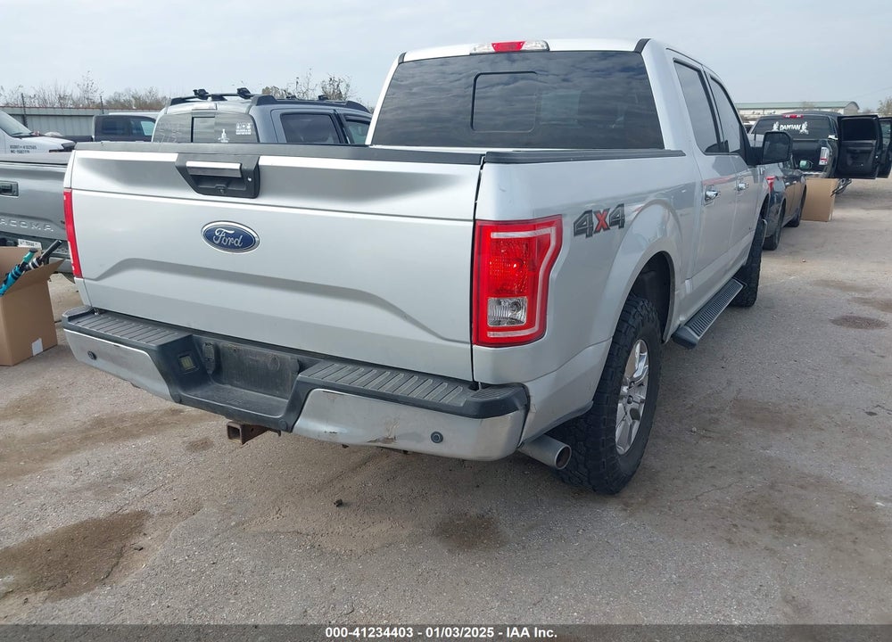 2017 FORD F-150 XLT VIN: 1FTEW1EG2HKC31711