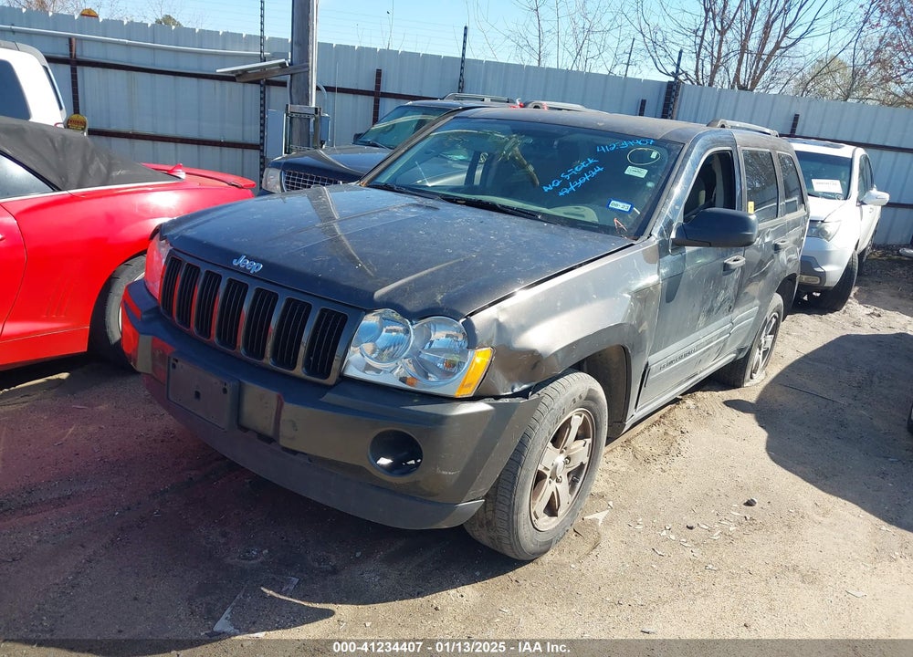 2005 JEEP GRAND CHEROKEE LAREDO VIN: 1J4GR48K75C693828