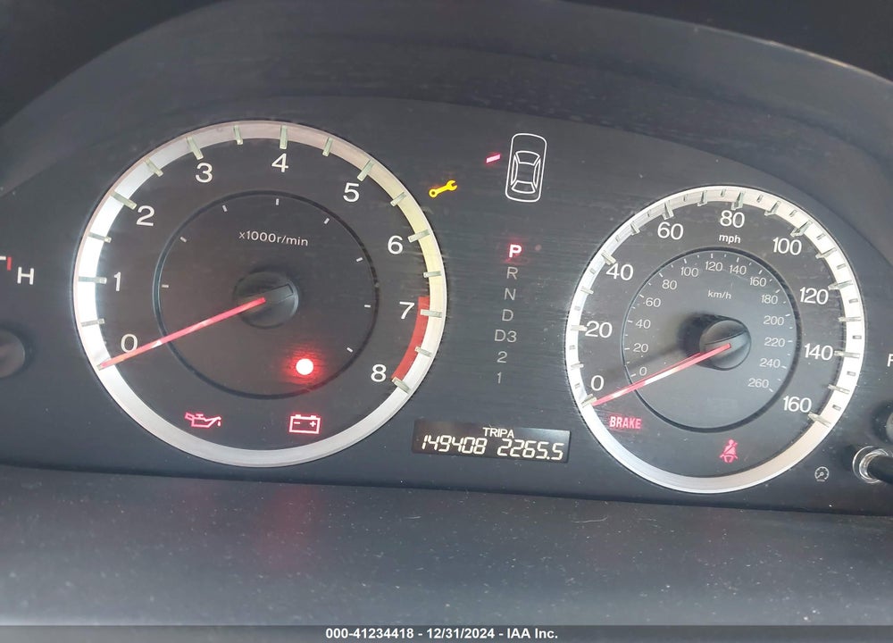 2009 HONDA ACCORD VIN: 1HGCS22839A003117