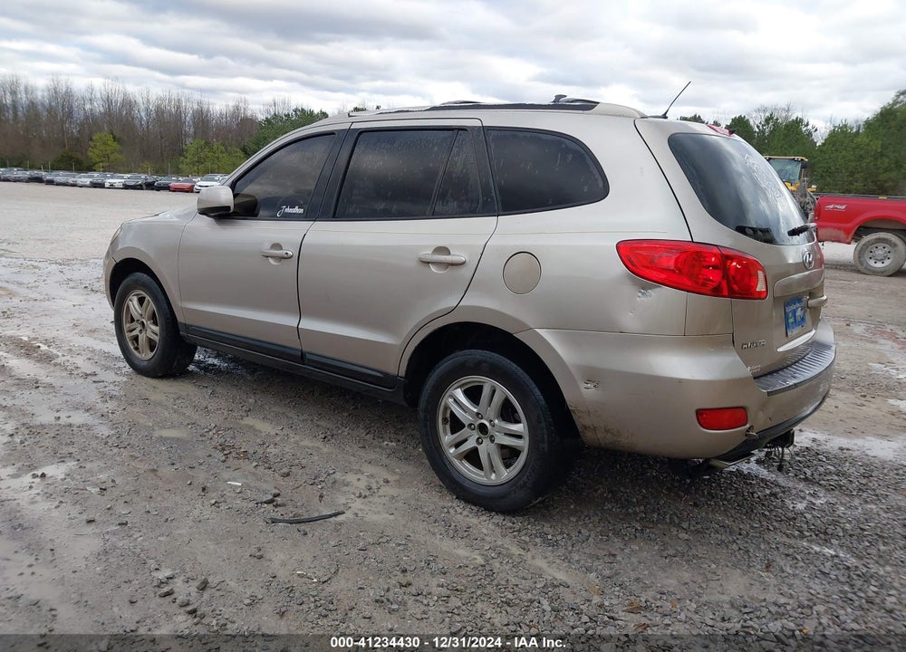 2007 HYUNDAI SANTA FE GLS VIN: 5NMSG13D67H087860
