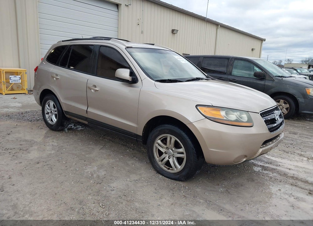 2007 HYUNDAI SANTA FE GLS VIN: 5NMSG13D67H087860