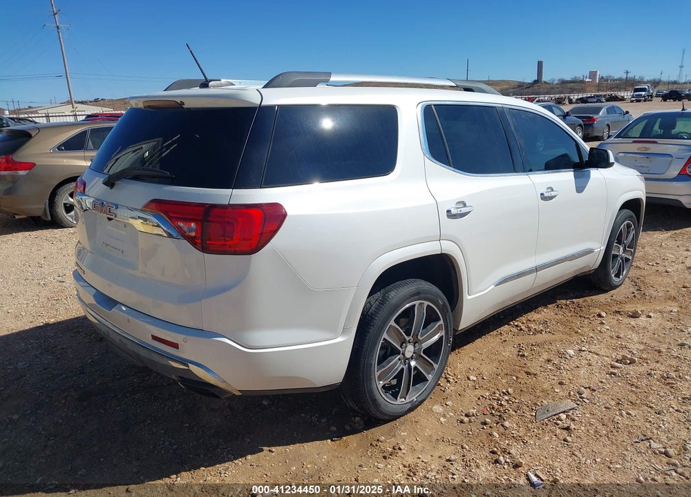 2017 GMC ACADIA DENALI VIN: 1GKKNPLS3HZ117213