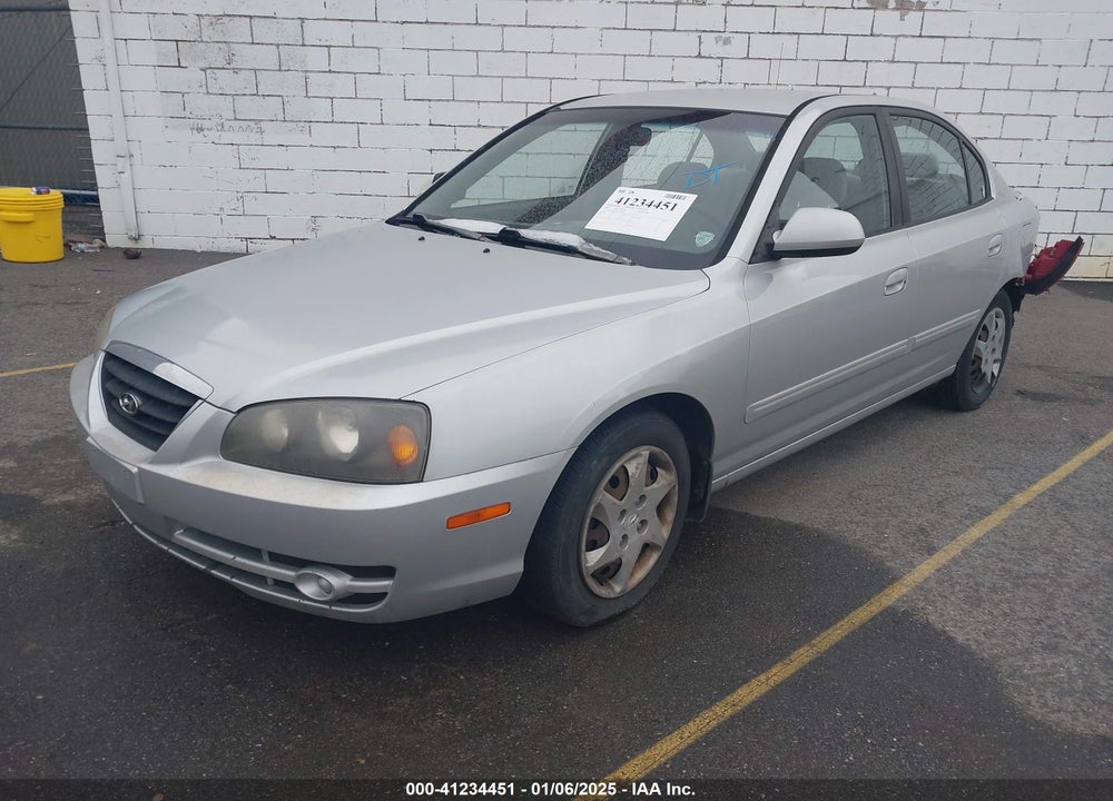 2004 HYUNDAI ELANTRA GLS/GT VIN: KMHDN46D54U714883