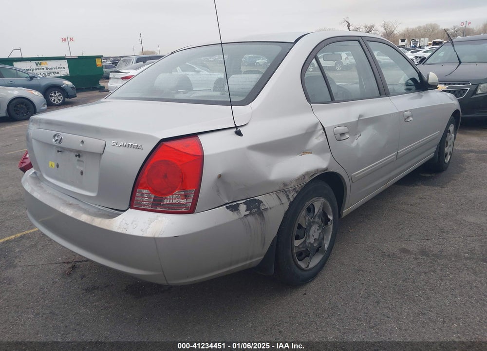 2004 HYUNDAI ELANTRA GLS/GT VIN: KMHDN46D54U714883