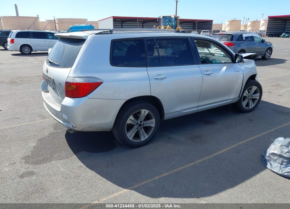 2008 TOYOTA HIGHLANDER SPORT VIN: JTEDS43A782050252