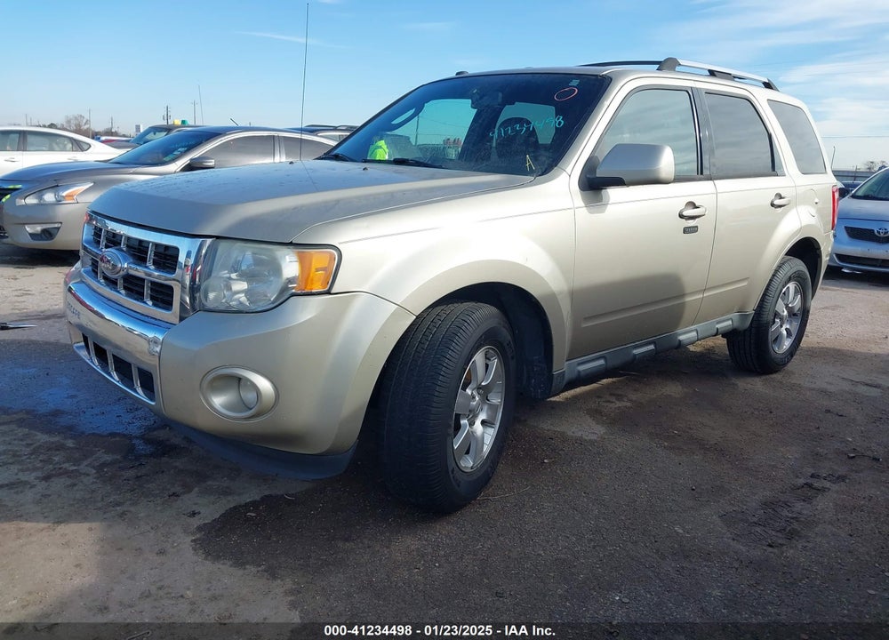 2010 FORD ESCAPE LIMITED VIN: 1FMCU0EG1AKC60562