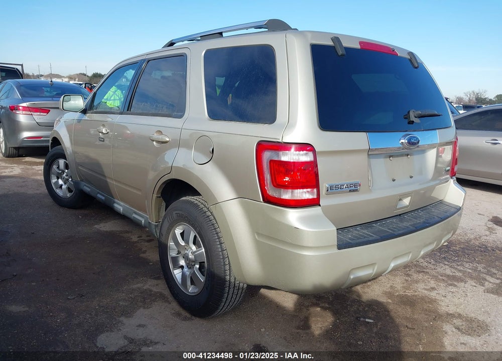 2010 FORD ESCAPE LIMITED VIN: 1FMCU0EG1AKC60562