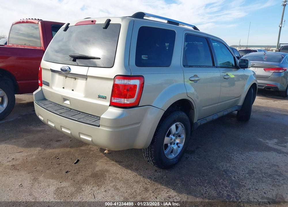 2010 FORD ESCAPE LIMITED VIN: 1FMCU0EG1AKC60562