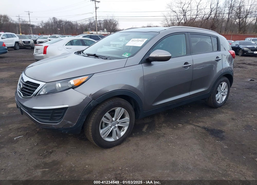 2011 KIA SPORTAGE LX VIN: KNDPB3A21B7054184