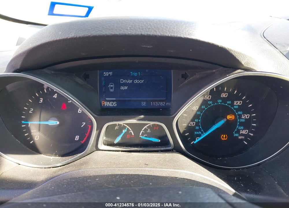 2014 FORD ESCAPE S VIN: 1FMCU0F74EUE38988