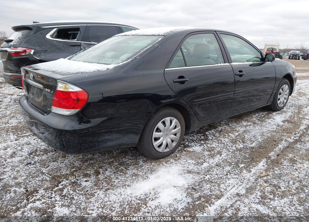 2005 TOYOTA CAMRY LE VIN: 4T1BE32K85U400099