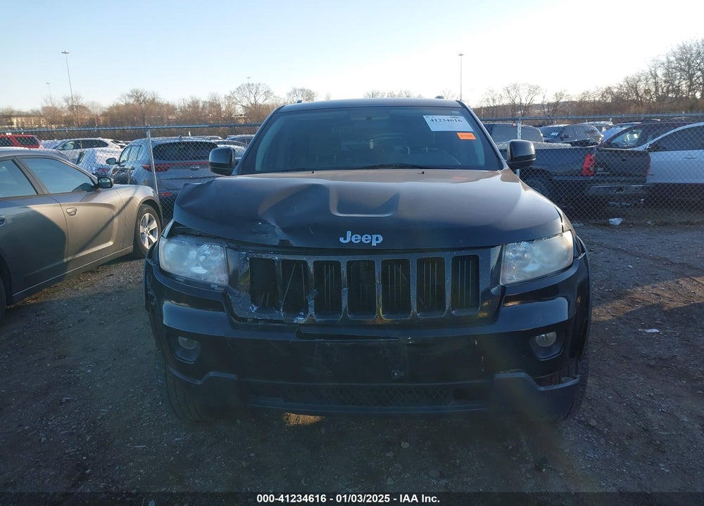 2012 JEEP GRAND CHEROKEE LAREDO VIN: 1C4RJFAG4CC293648