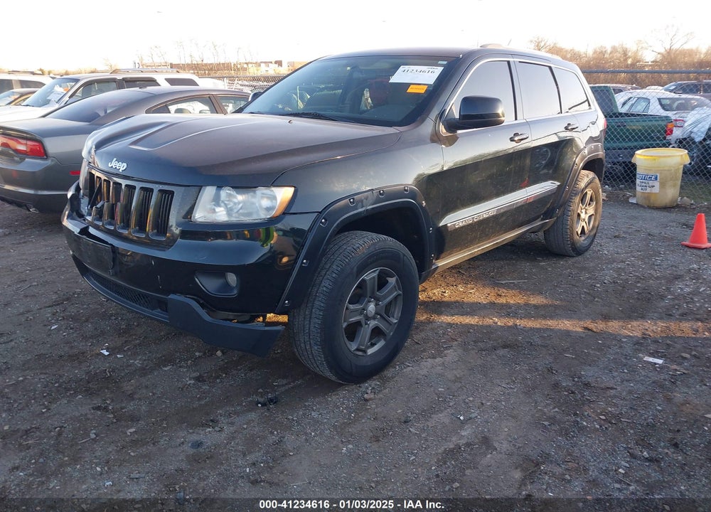 2012 JEEP GRAND CHEROKEE LAREDO VIN: 1C4RJFAG4CC293648