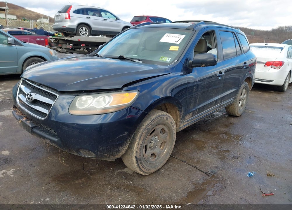 2007 HYUNDAI SANTA FE GLS VIN: 5NMSG73D67H063299