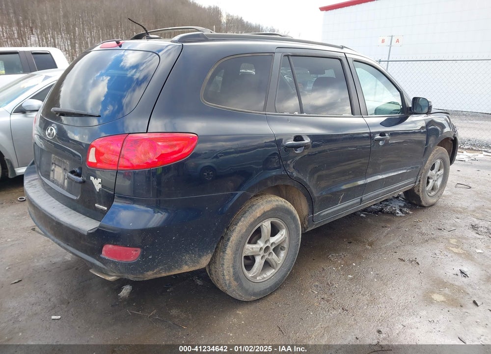 2007 HYUNDAI SANTA FE GLS VIN: 5NMSG73D67H063299