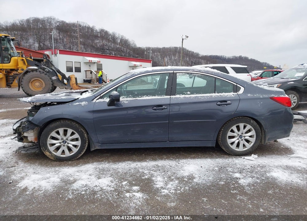 2016 SUBARU LEGACY 2.5I PREMIUM VIN: 4S3BNAD68G3032458
