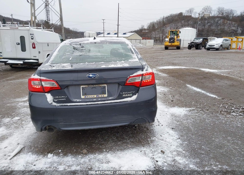 2016 SUBARU LEGACY 2.5I PREMIUM VIN: 4S3BNAD68G3032458