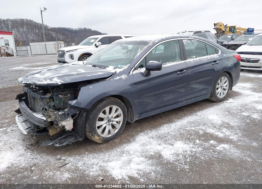 2016 SUBARU LEGACY 2.5I PREMIUM VIN: 4S3BNAD68G3032458
