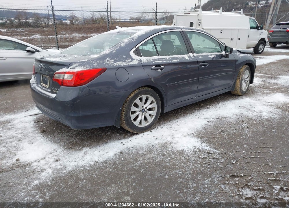 2016 SUBARU LEGACY 2.5I PREMIUM VIN: 4S3BNAD68G3032458