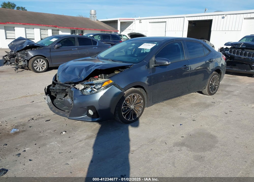 2015 TOYOTA COROLLA S PLUS VIN: 2T1BURHE5FC365922