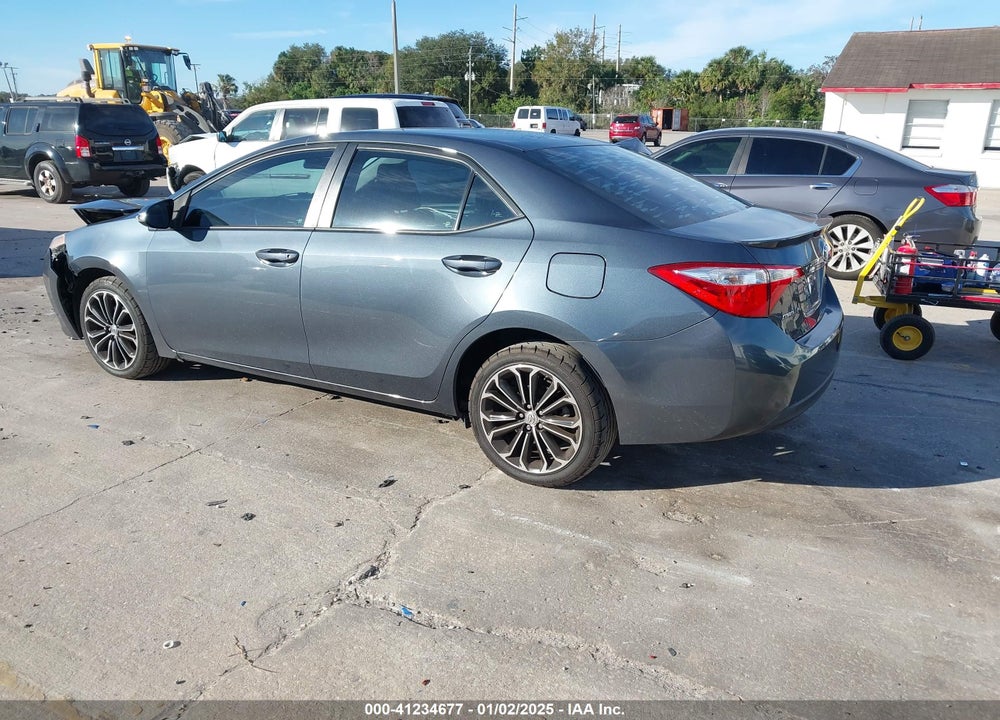 2015 TOYOTA COROLLA S PLUS VIN: 2T1BURHE5FC365922
