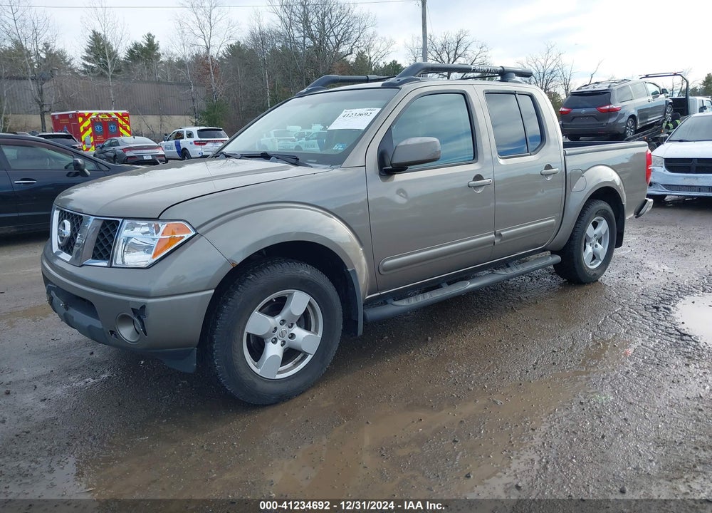 2005 NISSAN FRONTIER LE VIN: 1N6AD07U15C417289