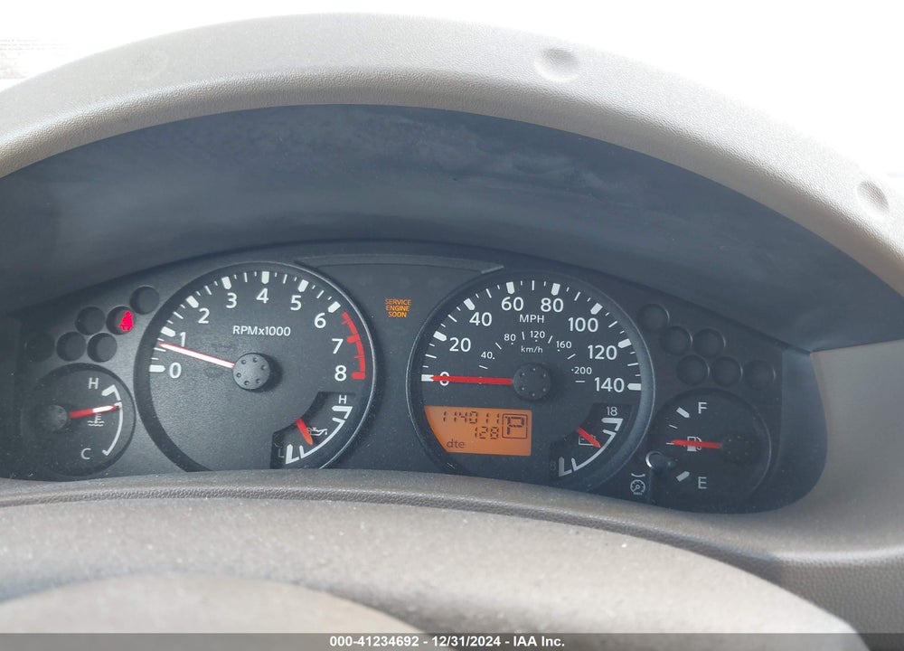 2005 NISSAN FRONTIER LE VIN: 1N6AD07U15C417289
