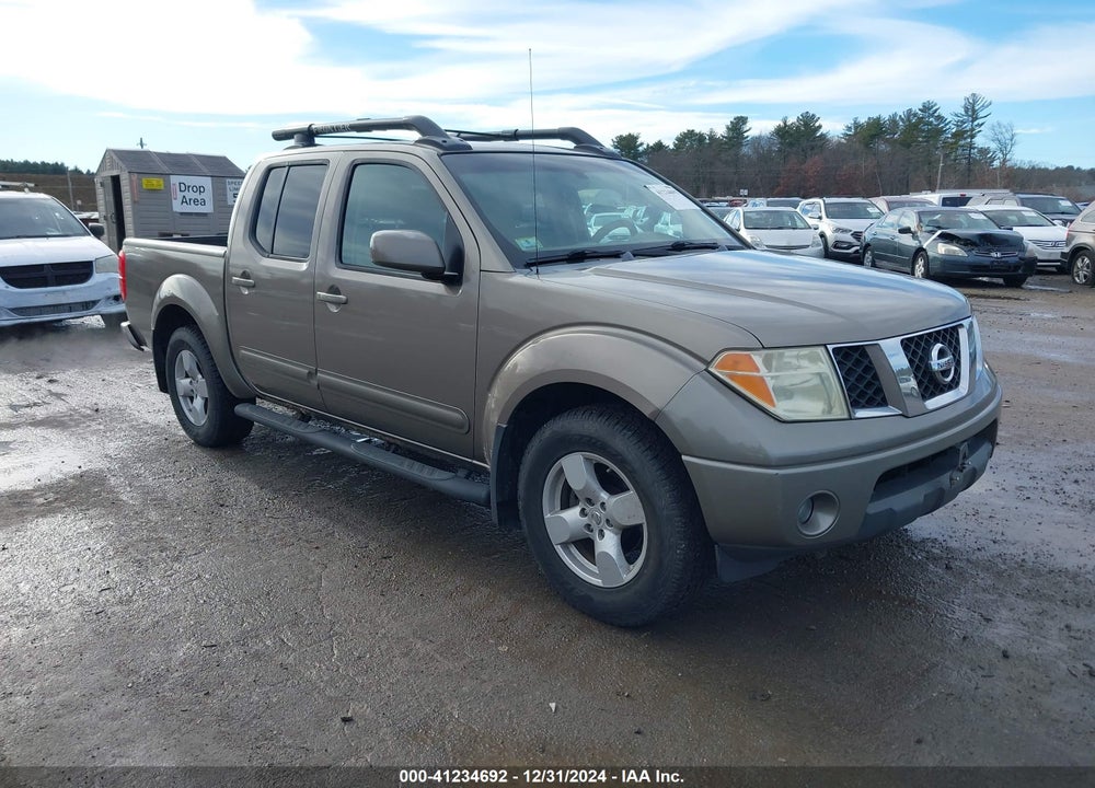 2005 NISSAN FRONTIER LE VIN: 1N6AD07U15C417289