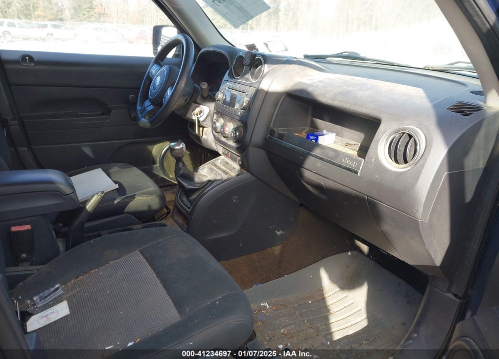 2013 JEEP PATRIOT SPORT VIN: 1C4NJRBBXDD249829