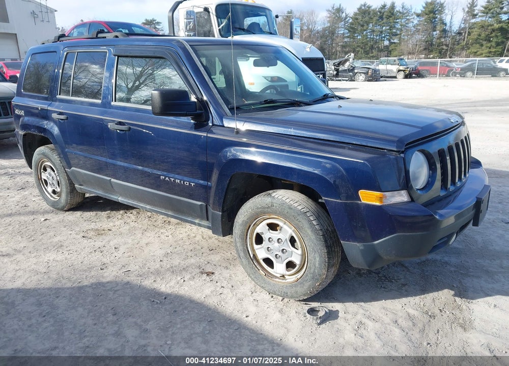 2013 JEEP PATRIOT SPORT VIN: 1C4NJRBBXDD249829