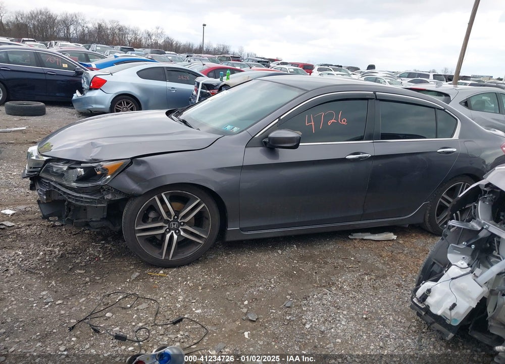 2017 HONDA ACCORD VIN: 1HGCR2F5XHA295486