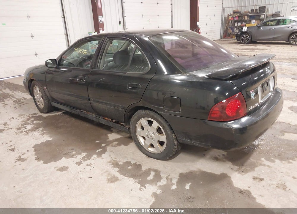 2005 NISSAN SENTRA SE-R VIN: 3N1AB51DX5L531944