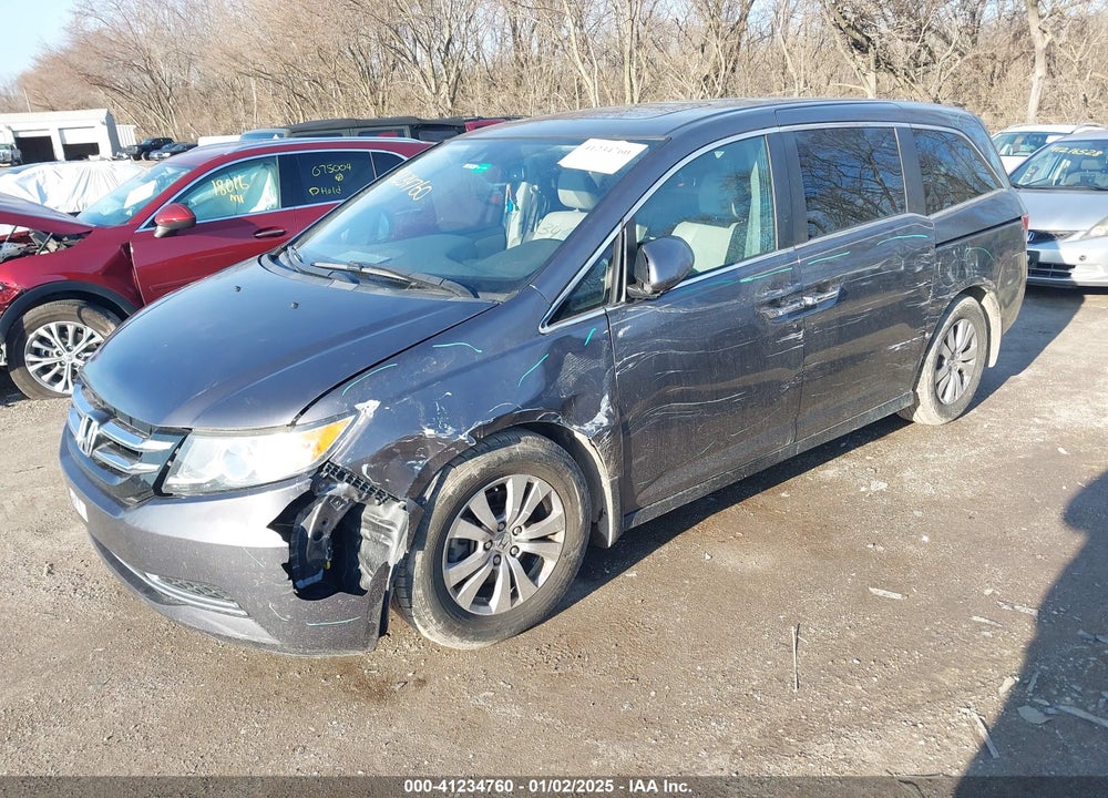 2016 HONDA ODYSSEY EX-L VIN: 5FNRL5H64GB125275