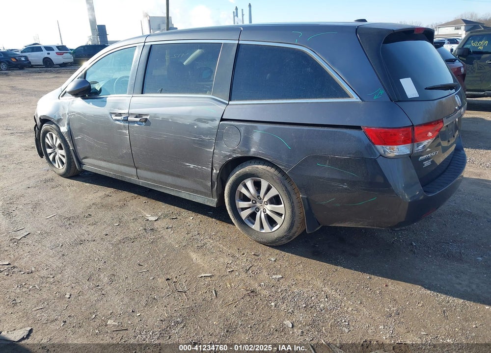 2016 HONDA ODYSSEY EX-L VIN: 5FNRL5H64GB125275