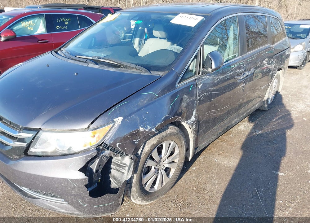 2016 HONDA ODYSSEY EX-L VIN: 5FNRL5H64GB125275