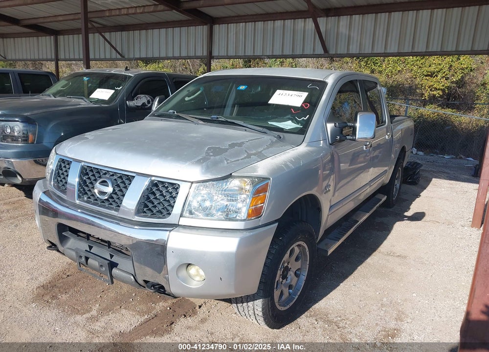 2004 NISSAN TITAN SE VIN: 1N6AA07BX4N537229