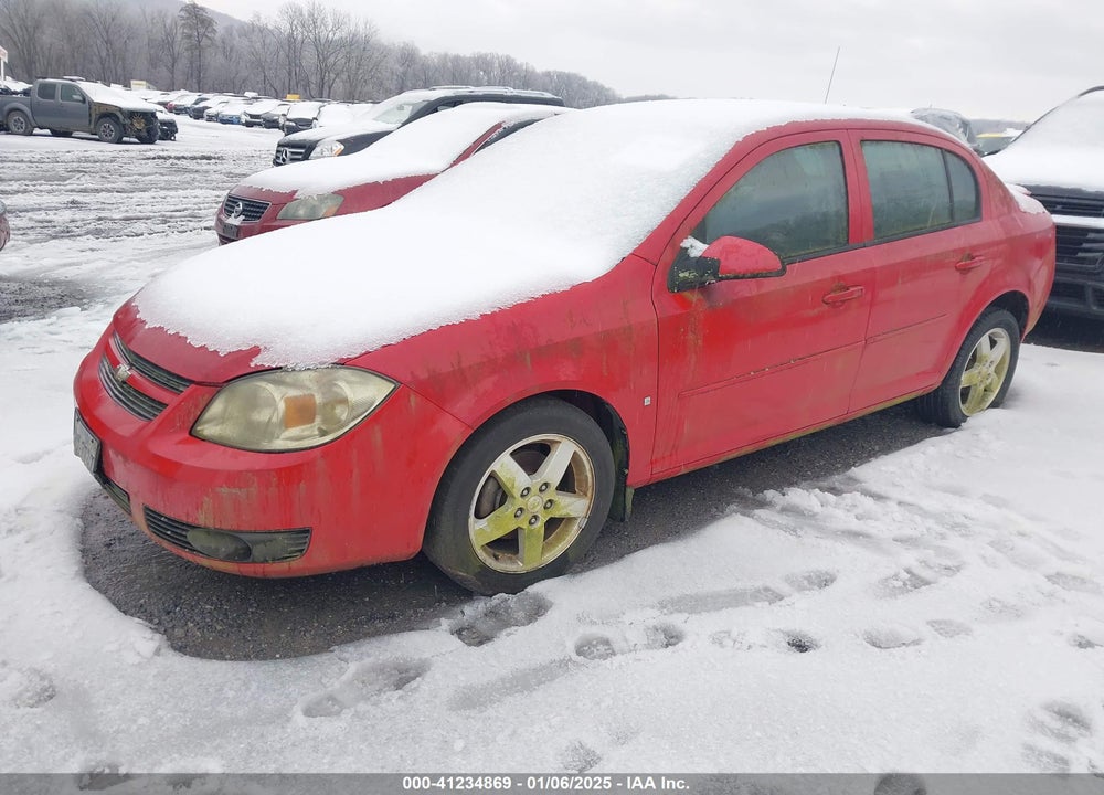 2008 CHEVROLET COBALT LT VIN: 1G1AL58FX87147388